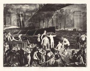 स्प्लिंटर बीच, 1916।