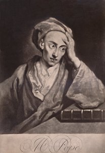 अलेक्जेंडर पोप, अंग्रेजी कवि और व्यंग्यकार, c1732 1894 द्वारा जॉर्ज व्हाइट