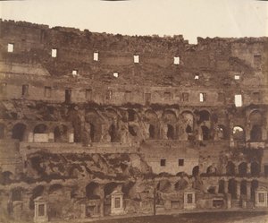 कोलोसियम, रोम, 1850 के दशक।