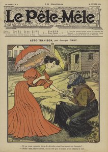 स्व विश्वासघात। पेले-मेले के लिए चित्रण, 1906