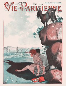 द पेरिस लाइफ मैगज़ीन कवर, 1929