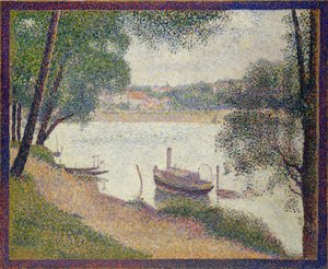 ग्रे मौसम, ग्रांडे जट्टे, c.1886-88 (कैनवास पर तेल) द्वारा जॉर्जेस पियरे सेरात