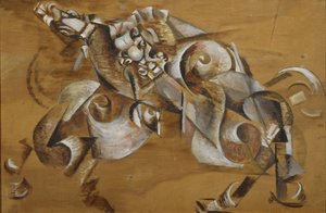 सिंह ने एक घोड़े पर हमला किया, 1917-1918