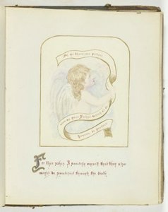 शीर्षक रहित [धार्मिक पाठ के साथ करूब], 185568।