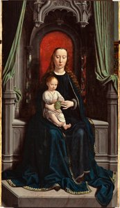 बच्चे के साथ मैडोना या अंगूर की मैडोना, Cervara Altarpiece का केंद्रीय पैनल