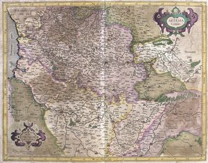 आर्टोइस, फ्रांस (उत्कीर्णन) द्वारा जेरार्डस मर्केटर