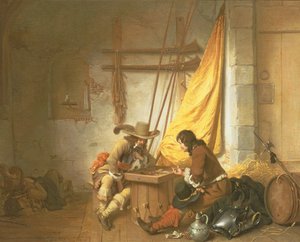 सैनिक प्लेइंग ट्रिक-टीआरसी, 1653