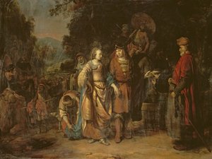 इसहाक और रेबेका वेल ऑफ लहाई-रोई द्वारा