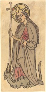 Saint Margaret द्वारा जर्मन 15वीं सदी