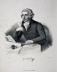 संगीतकार जोसेफ हेडन का चित्रण 1732-1809