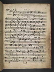 MS 41631 f.2r सोनाटा I, संगीत स्कोर, #39;थ्री सोनाटास फॉर द पियानो फॉर द मोस्ट रेवरेंड आर्कबिशप एंड इलेक्टर ऑफ कोलोन मैक्सिमिलियन फ्रेडरिक...#39; से, लुडविग वान बीथोवेन द्वारा द्वारा जर्मन स्कूल