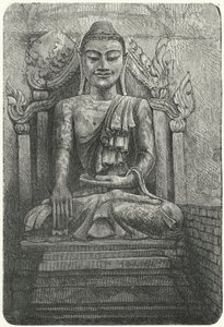 बुद्ध की विशाल प्रतिमा (उत्कीर्णन) द्वारा जर्मन स्कूल