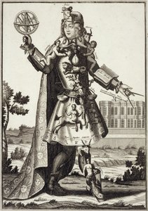 एक ज्योतिषी, पब के लिए पोशाक। जेरार्ड वल्क (16512-1726) c.1690 द्वारा द्वारा जर्मन स्कूल