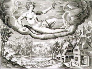 डॉन, पॉल फ़र्स्ट द्वारा उकेरा गया (c.1605-66) (उत्कीर्णन) द्वारा जर्मन स्कूल