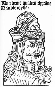 ड्रैकुला (व्लाद टेप), 1488-93 (473192 भी देखें) द्वारा जर्मन स्कूल