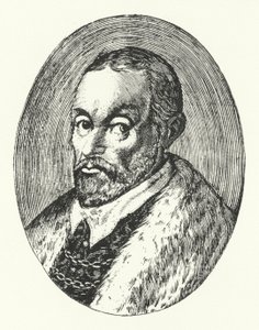 Giovanni Guarini, इतालवी कवि (उत्कीर्णन) द्वारा जर्मन स्कूल
