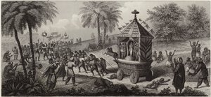 भारतीय जुलूस (उत्कीर्णन) द्वारा जर्मन स्कूल