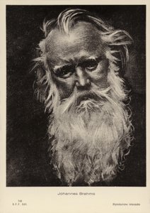 जोहानस ब्रहम, जर्मन संगीतकार और पियानोवादक (1833-1897) द्वारा जर्मन स्कूल