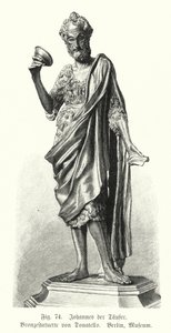 जॉन द बैपटिस्ट, डोनाटेलो द्वारा कांस्य प्रतिमा (उत्कीर्णन) द्वारा जर्मन स्कूल