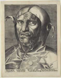 जेस्टर के बड़े प्रमुख, c.1600 द्वारा जर्मन स्कूल
