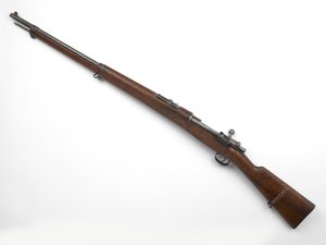 मौसर M1896 7.92 मिमी बोल्ट एक्शन राइफल 1896 जनरल लुइस बोथा द्वारा इस्तेमाल किया गया द्वारा जर्मन स्कूल