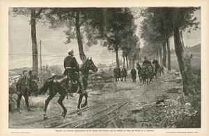 सेडान की लड़ाई के बाद बिस्मार्क और नेपोलियन III की बैठक, फ्रेंको-प्रशिया युद्ध, 2 सितंबर 1870