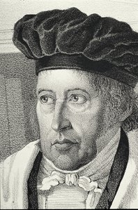 जॉर्ज विल्हेम फ्रेडरिक हेगेल का पोर्ट्रेट (1770-1831) द्वारा जर्मन स्कूल
