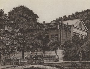 पोस्टहोफ (लिथो) द्वारा जर्मन स्कूल