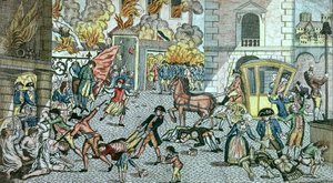 10 अगस्त 1792 को पेरिस में भयानक अत्याचार हुए द्वारा जर्मन स्कूल