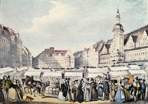 1830 में लिपजिग मेला द्वारा जर्मन स्कूल