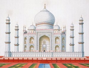 ताजमहल द्वारा जर्मन स्कूल