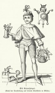 Eulenspiegel (उत्कीर्णन) के लिए द्वारा जर्मन स्कूल