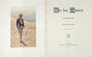 रेगेन्सबर्ग 1906 में प्रकाशित कारमेन सिल्वा द्वारा उपन्यास इन डेर लुंका का शीर्षक द्वारा जर्मन स्कूल