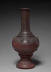 फूलदान, निर्माता Meissen चीनी मिट्टी के बरतन कारखाने, c.1710-1715 द्वारा जर्मन स्कूल