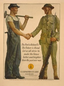 अतीत हमारे पीछे है, भविष्य आगे है। आइए हम सभी अतीत के 1918 के मुकाबले भविष्य को बेहतर और उज्जवल बनाने का प्रयास करें द्वारा गेरिट अल्बर्टस बेनेकर