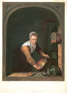 द मेनागेरे, c1630-1670 द्वारा गेरिट डू