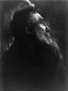 फ्रांसीसी मूर्तिकार अगस्टे रोडिन (1840-1917) की पोर्ट्रेट तस्वीर द्वारा गर्ट्रूड कासेबियर (1852-1934) द्वारा गर्ट्रूड चीज बीयर