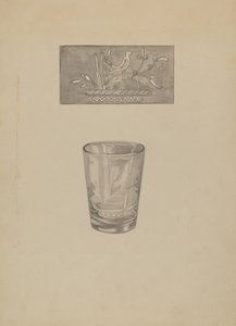 व्हिस्की ग्लास, 19351942। द्वारा गर्ट्रूड लेम्बर्ग