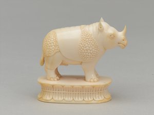 सफेद बिशप, शतरंज का टुकड़ा, भारत, 1820 लगभग द्वारा गेस्केल सलोमन