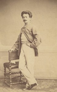 फेलिसियन रोप्स, 1860s-70s। द्वारा घेमर ब्रदर्स