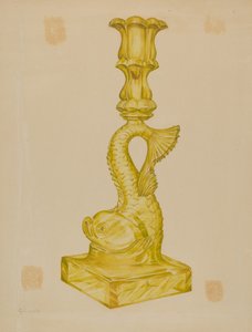 डॉल्फिन कैंडलस्टिक, 19351942।