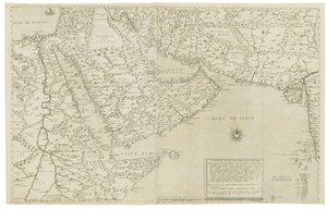 भारत और दक्षिण पूर्व एशिया का नक्शा; 1561 में एशिया के तीसरे भाग का चित्रण द्वारा जियाकोमो गैस्टाल्डी