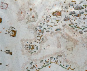 ए नॉटिकल मैप, 1564