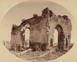 हरक्यूलिस का मंदिर, 1850 का दशक। द्वारा जिआम्बतिस्ता अल्टाडोना