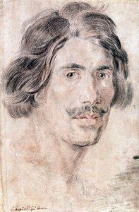 जियान लोरेंजो बर्निनी (बर्निन) (1598 - 1680), इतालवी मूर्तिकार, चित्रकार और वास्तुकार का स्व-चित्र। राष्ट्रीय मुद्रण और चित्र विभाग, रोम। द्वारा जियान लोरेंजो बर्निनी