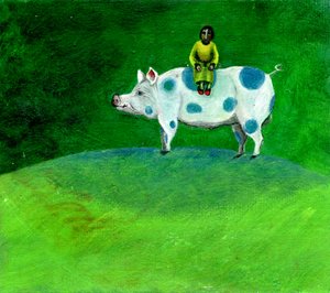 माई ब्लू-स्पॉटेड पिग टूक मी होम, 2003 द्वारा गिगी सडबरी