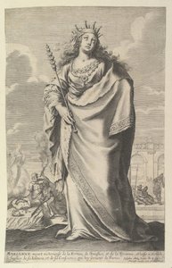 मैरिएन, 1647. निर्माता: गाइल्स रूसेलेट, अब्राहम बोस। द्वारा गाइल्स रूसेलेट और अब्राहम बॉसे
