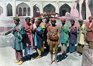 दरवेश और शहीद, तेहरान, c1890 द्वारा Gillot