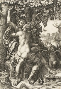 एंजेलिका और मेडोरो, c.1570 द्वारा जियोर्जियो घिसी