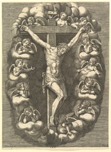 1575-1679 के शोक दूतों से घिरे हुए क्राइस्ट क्राइस्ट। द्वारा जियोर्जियो घिसी